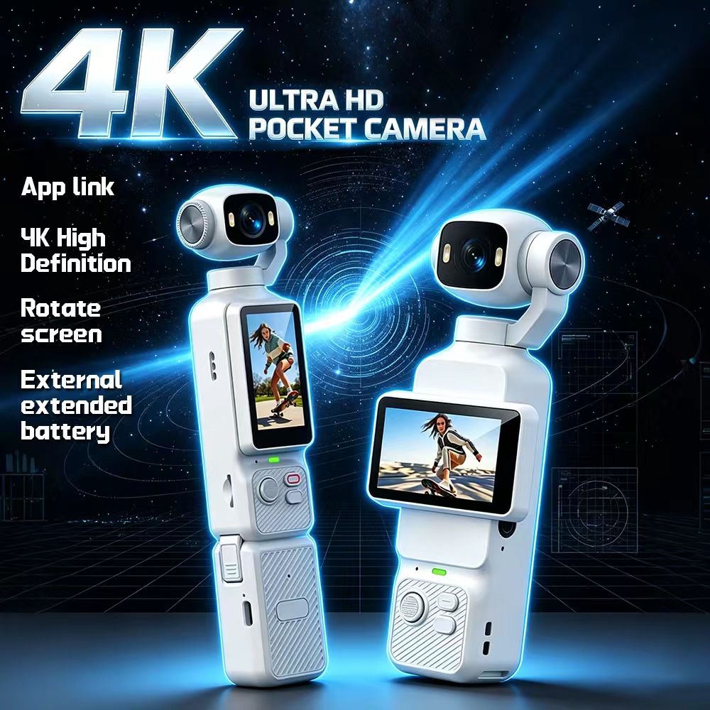 Photographic Memory - LK-033 Videocamera d'Azione Tascabile 4K con