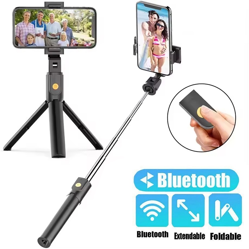 Photography Basics - Treppiede pieghevole con asta per selfie