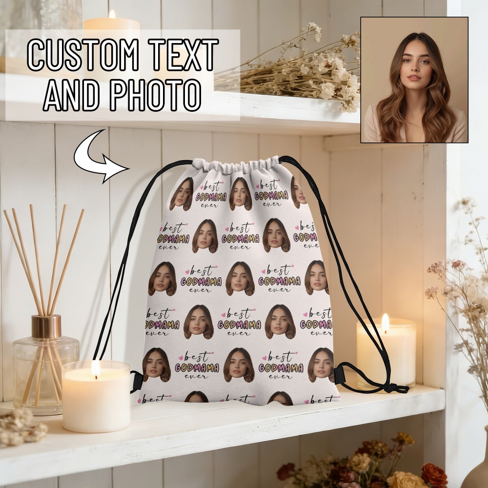 Photographic Memory - Zaino con Coulisse Personalizzato con Foto
