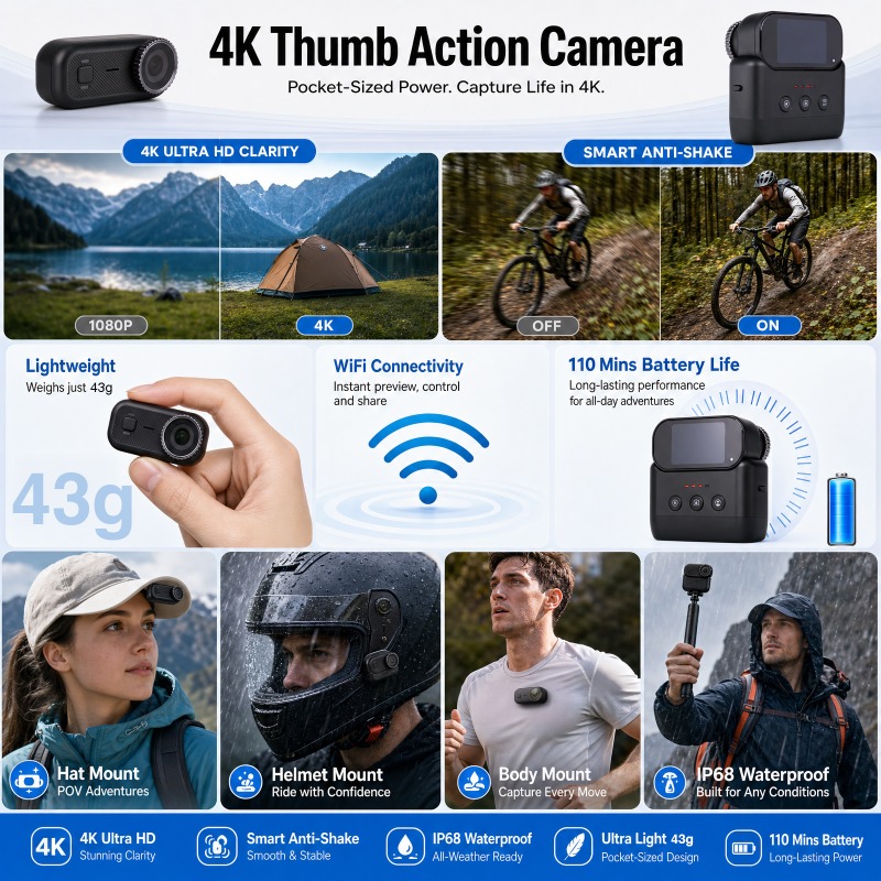 Videocamera Sportiva APEX Acti - Photographic Memory recensione e prezzo
