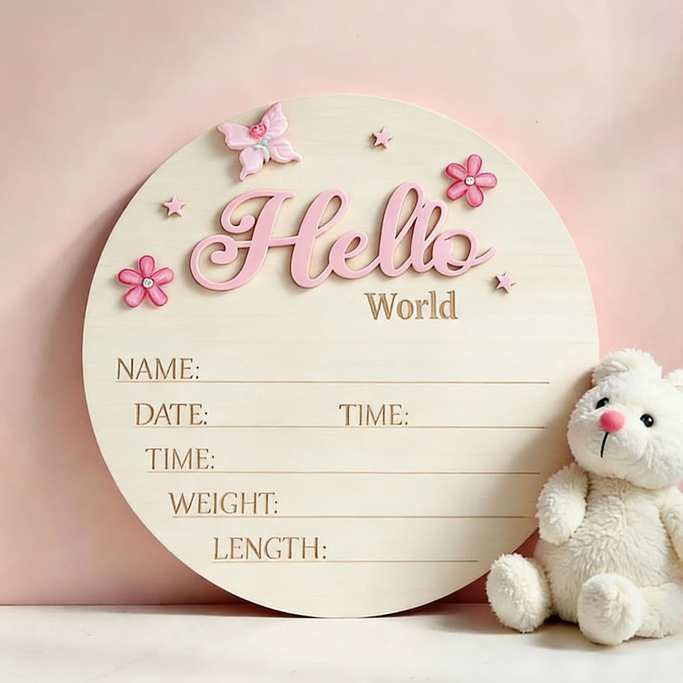 Ylsteed Farfalla rosa Hello Wo - Photography Prompt recensione e prezzo