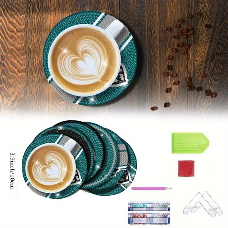 Set di 6 sottobicchieri fai-da - Photography Geometry recensione e prezzo