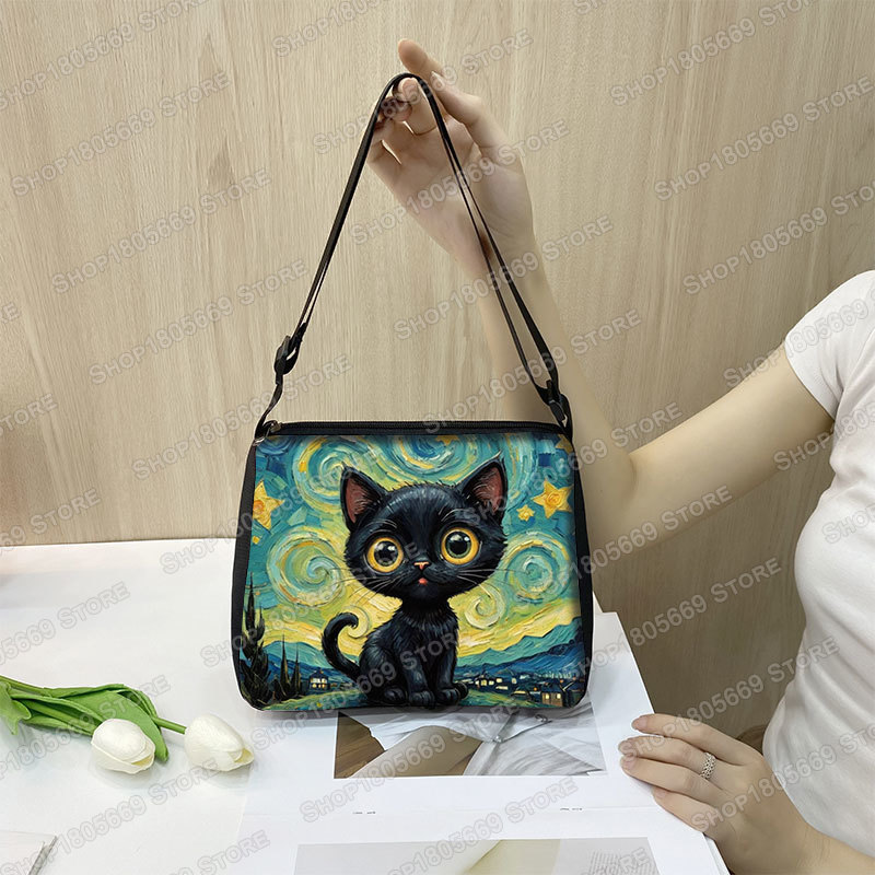 Borse a tracolla con gatto ner - Photography Geometry recensione e prezzo