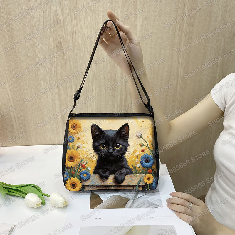 Borse a tracolla con gatto ner - Photography Geometry recensione e prezzo